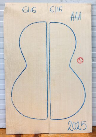 Ukulele/Parlor Guitar No.6116 Top