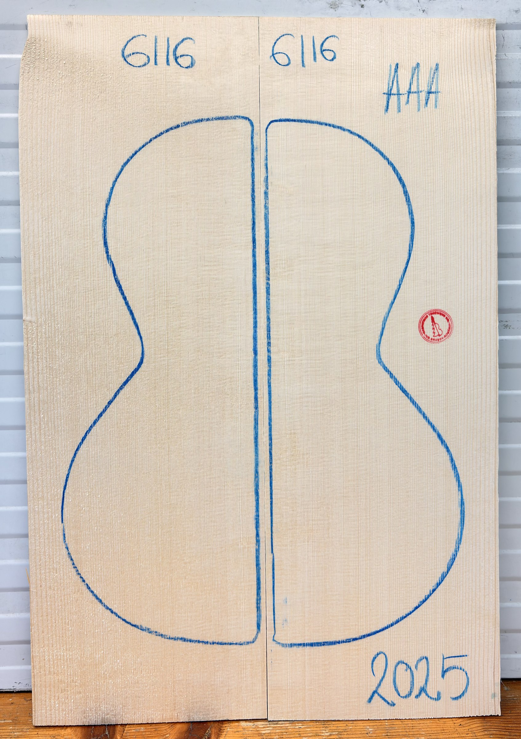Ukulele/Parlor Guitar No.6116 Top