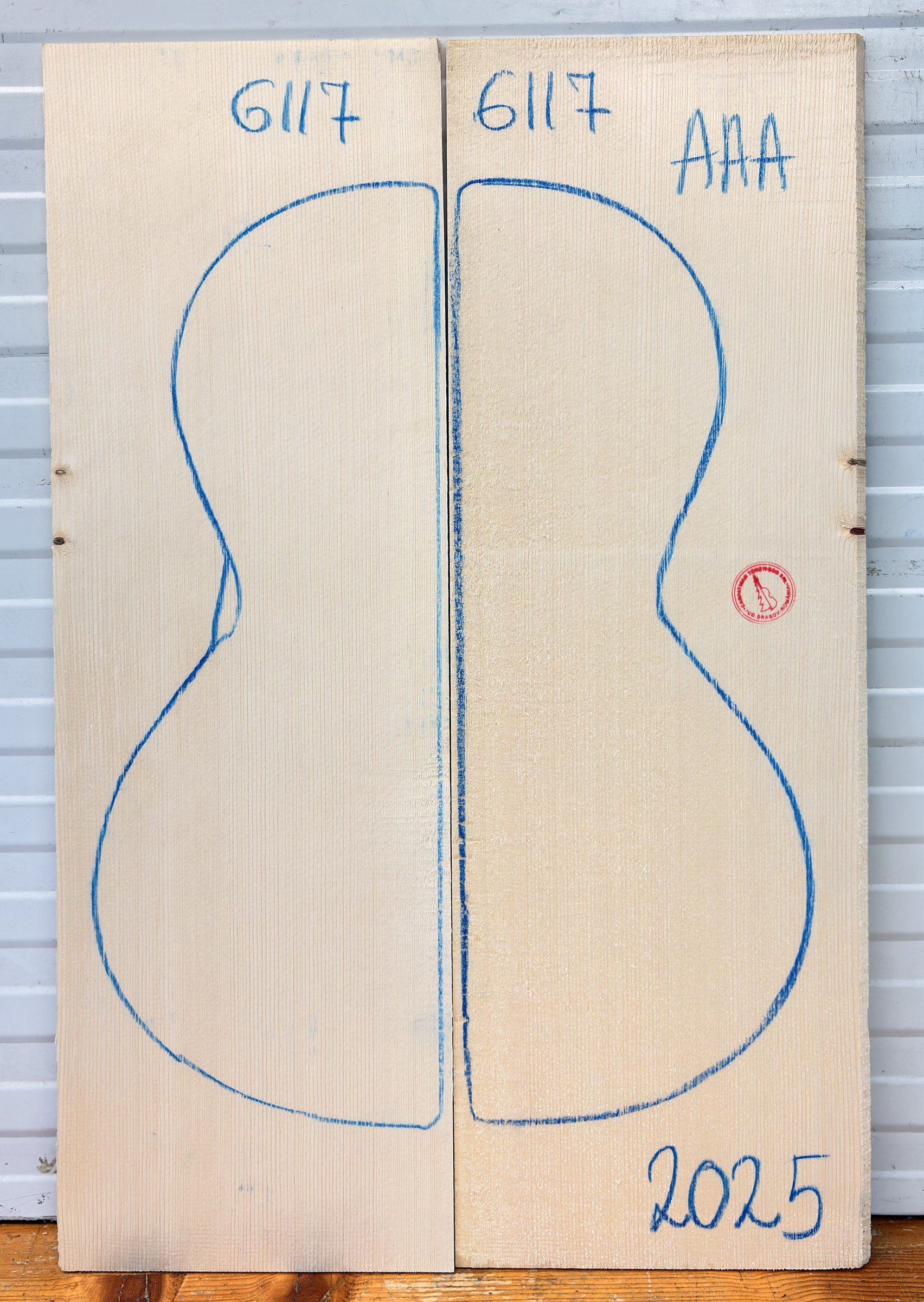 Ukulele/Parlor Guitar No.6117 Top