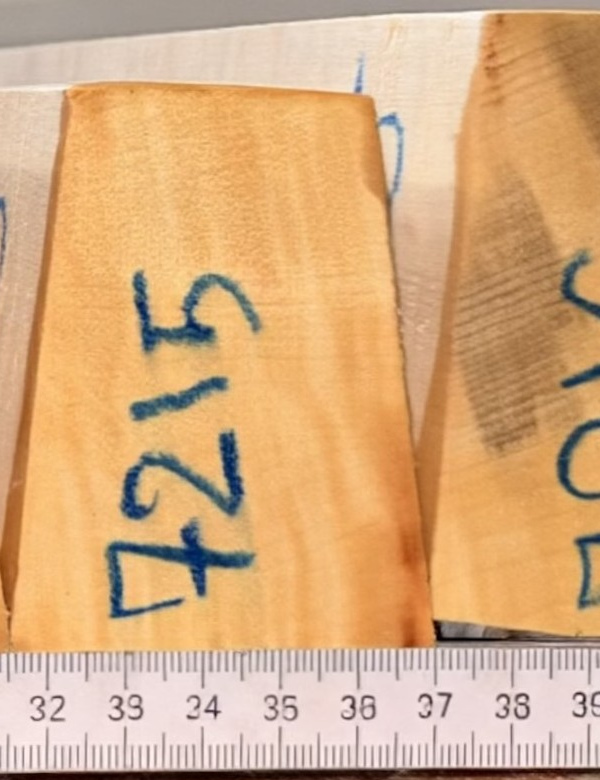 cut from Curly maple