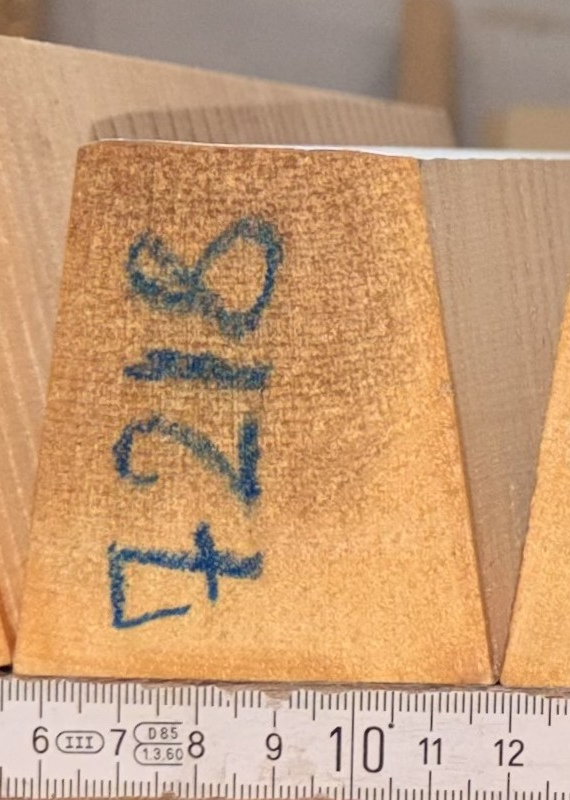 cut from Curly maple