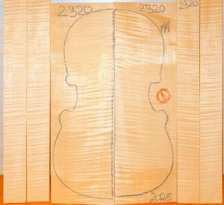 Violin No.2320 Back and Sides
