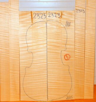 Violin No.2323 Back and Sides