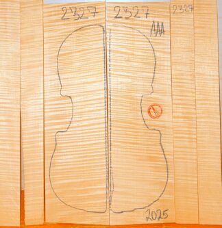 Violin No.2327 Back and Sides