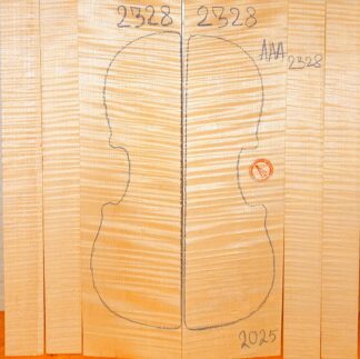 Violin No.2328 Back and Sides