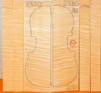 Violin No.2330 Back and Sides