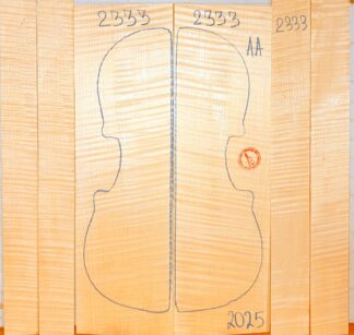 Violin No.2333 Back and Sides