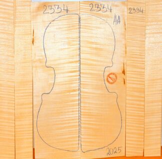 Violin No.2334 Back and Sides