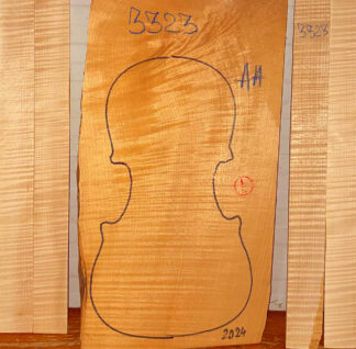 Violin No.3323 One piece Back and Sides