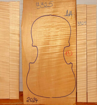 Violin No.3325 One piece Back and Sides
