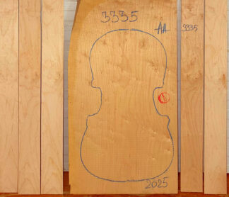 Violin No.3335 One piece Back and Sides