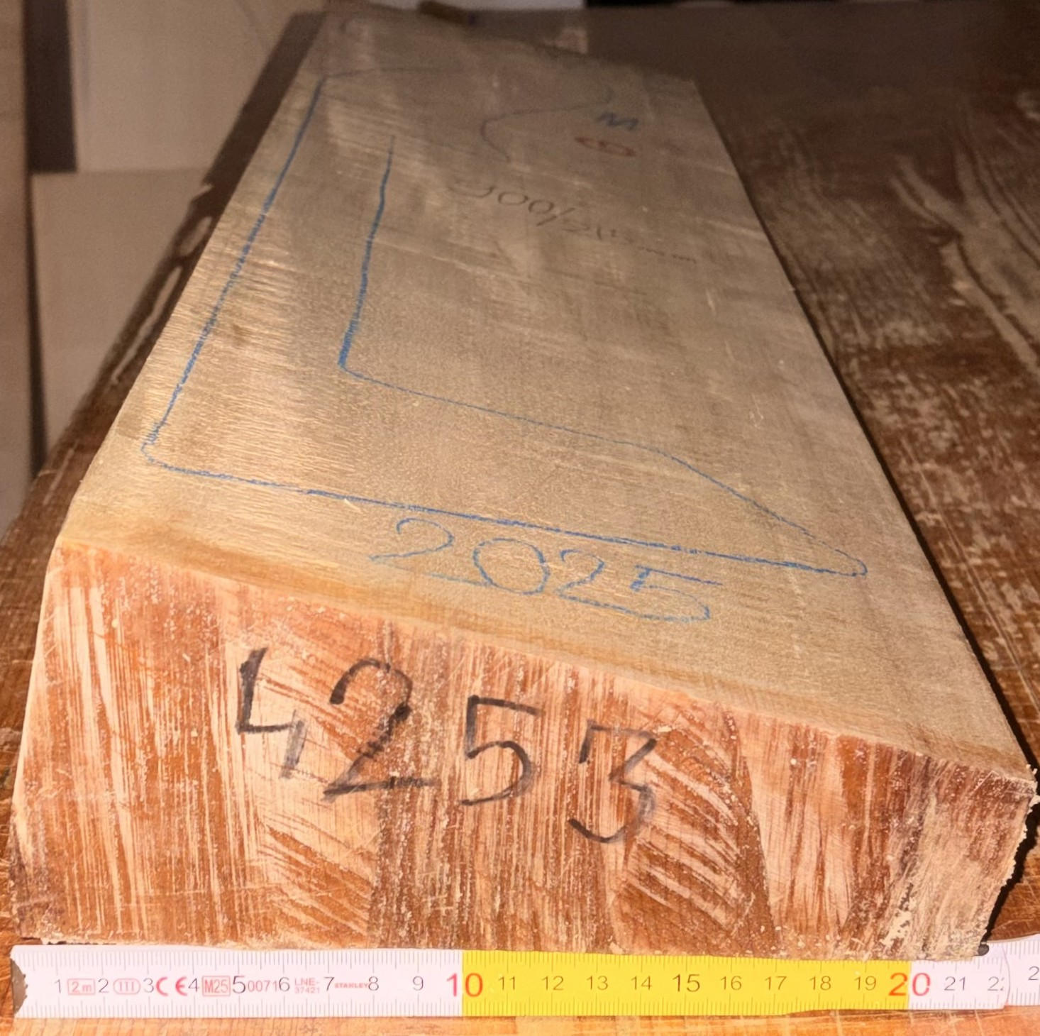 cut from Curly Maple