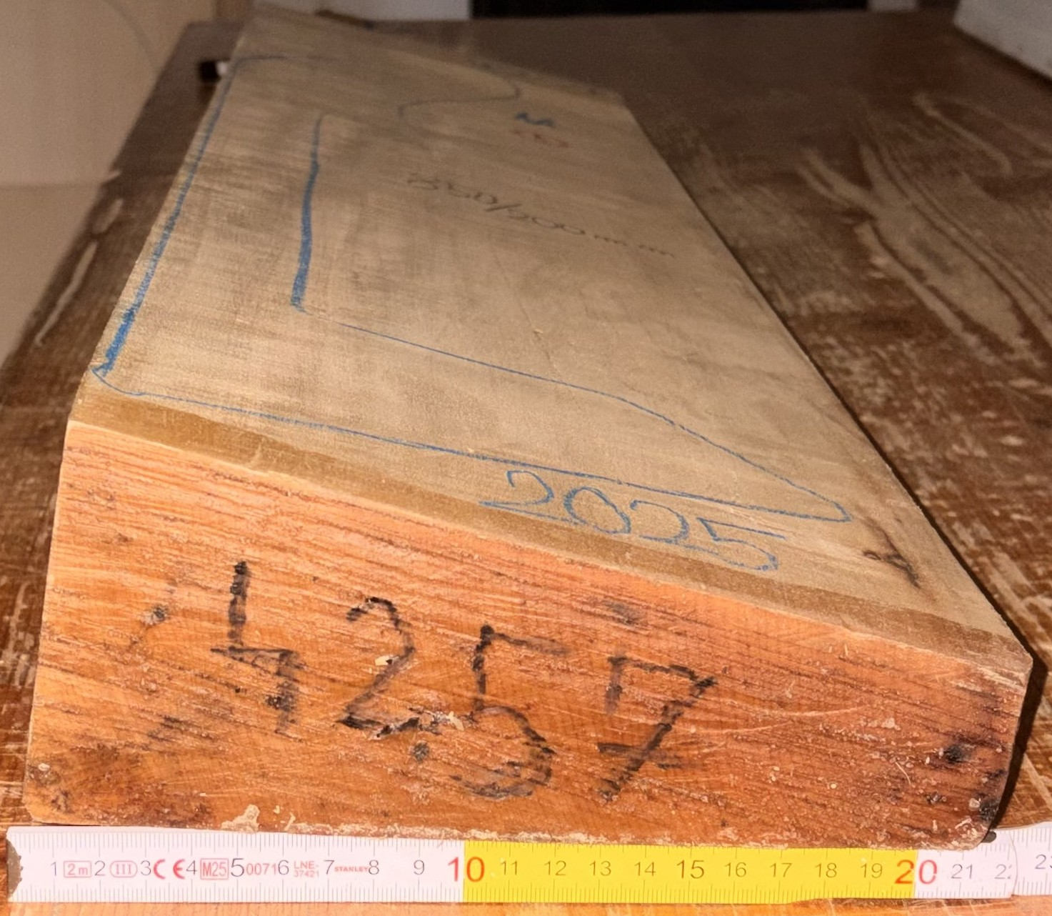 cut from Curly Maple