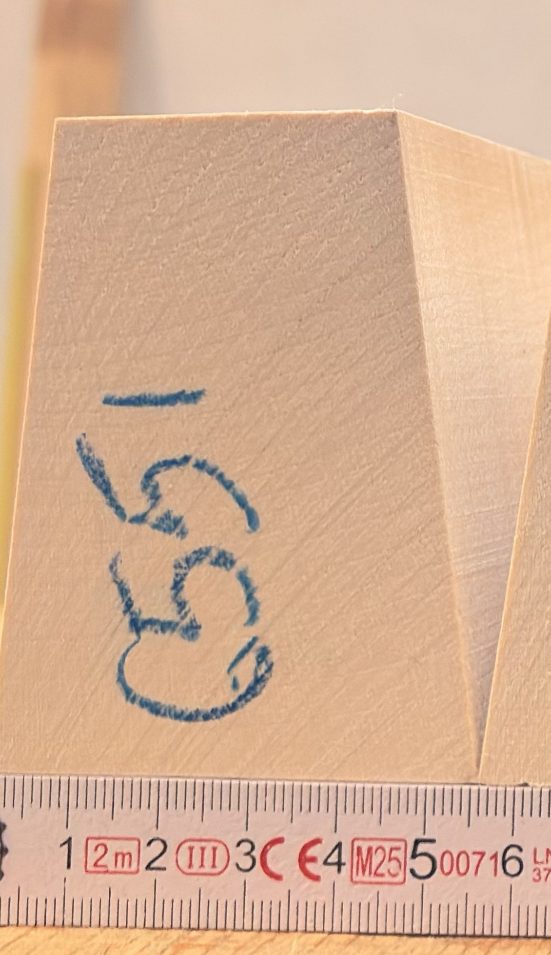 cut from Curly maple