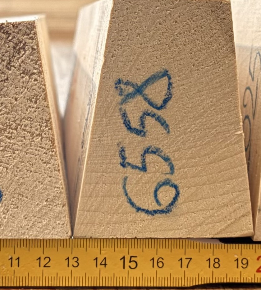 cut from Curly maple